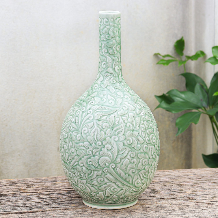 Novica Handmade Ceramic Table Vase Perigold